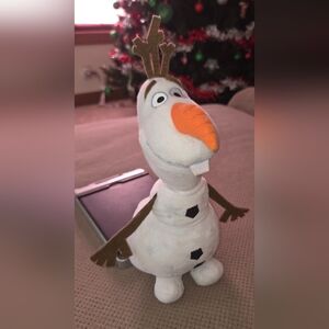 Disney Frozen Olaf 11" Plush Stuffed Animal Preowned
